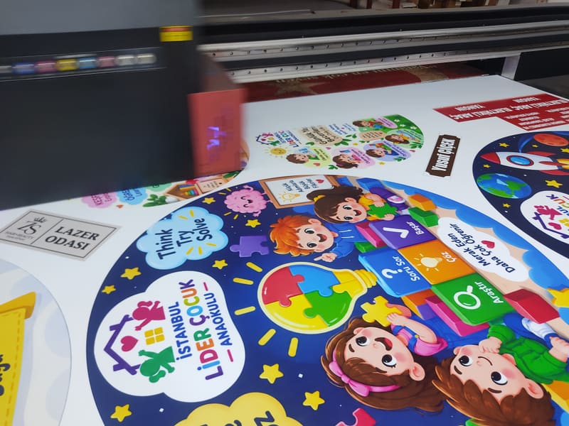 TK_Studio tasarımı, basılmış hâli