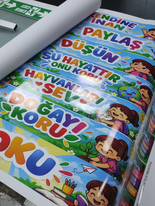 TK_Studio tasarımı, basılmış hâli