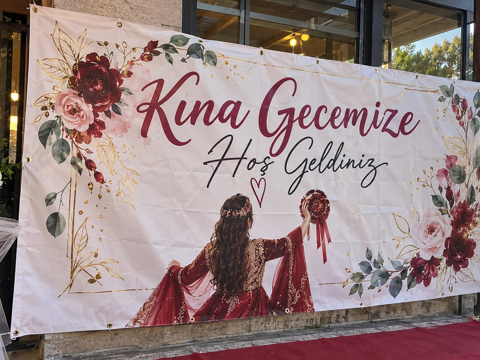 Kına, Nişan ve Düğün Afişi