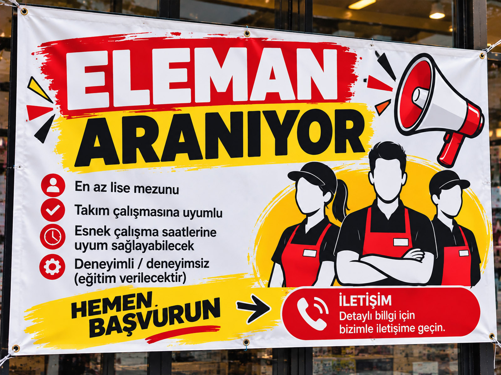 Eleman Aranıyor Afişi